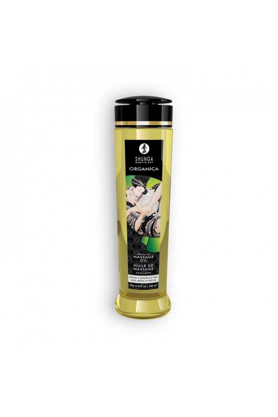 ÓLEO DE MASSAGEM SHUNGA ORGANICA NATURAL 240ML