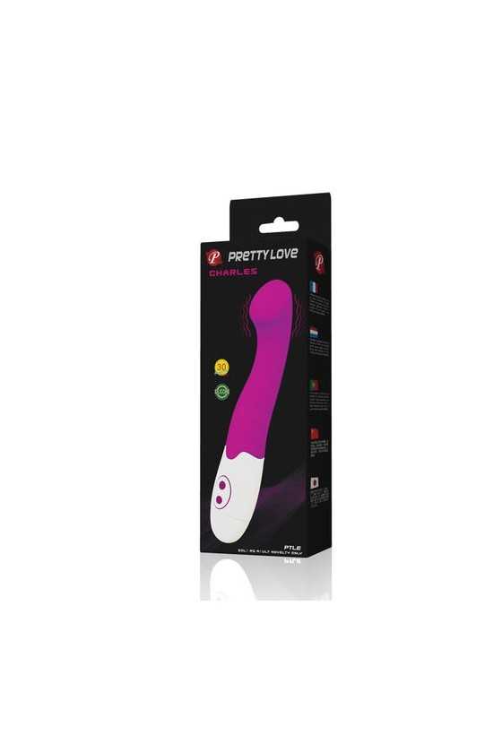 PRETTY LOVE FLIRTATION - CHARLES VIBRATOR PURPLE