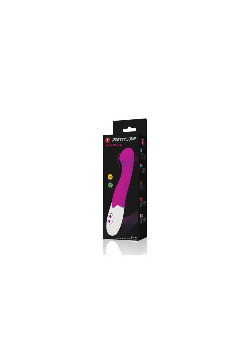 PRETTY LOVE FLIRTATION - CHARLES VIBRATOR PURPLE
