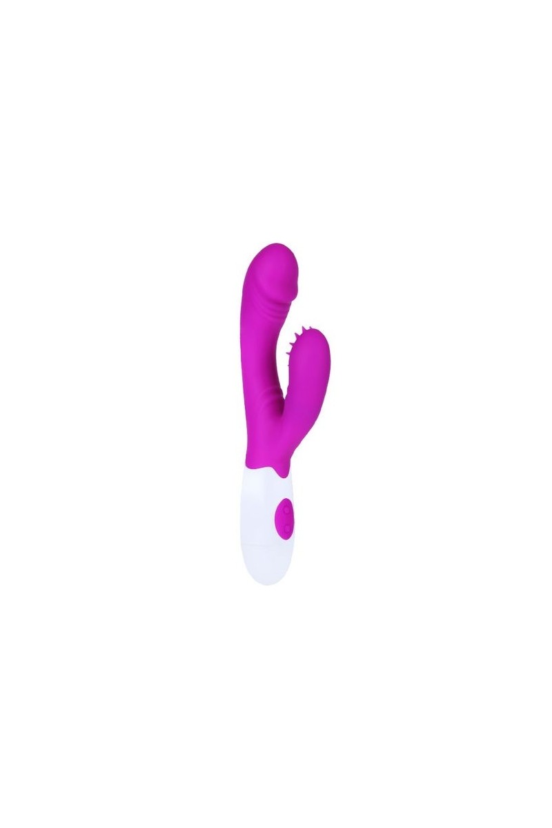 VIBRADOR PRETTY LOVE FLIRTATION - ANDRE VIBRATOR WITH CLIT STIMULATION