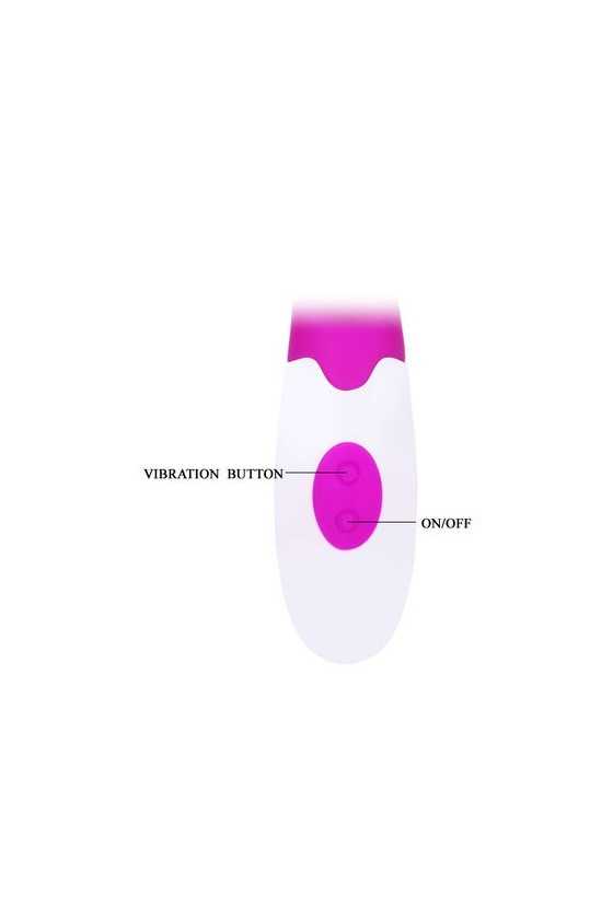 VIBRADOR PRETTY LOVE FLIRTATION - ANDRE VIBRATOR WITH CLIT STIMULATION