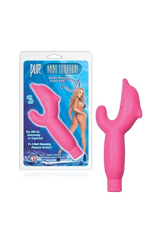 VIBRADOR MINI DOLPHIN ROSA