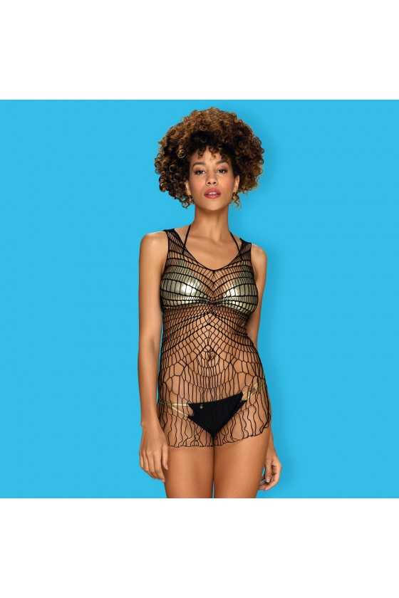 VESTIDO D607 OBSESSIVE PRETO