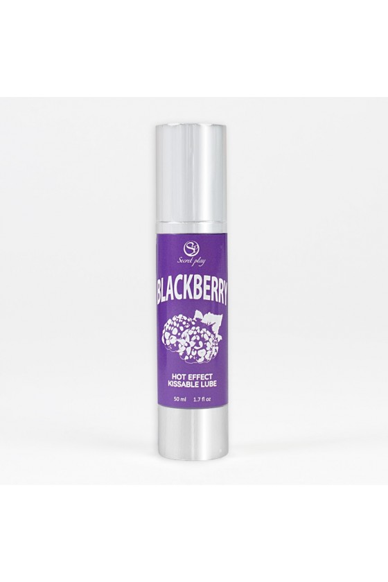 LUBRIFICANTE DE EFEITO CALOR COM SABOR A AMORA 50 ML SECRET PLAY