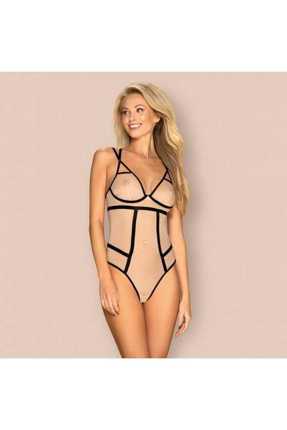 BODY NUDELIA OBSESSIVE PRETO