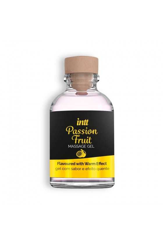 GEL DE MASSAGEM COM SABOR A MARACUJÁ INTT 30ML