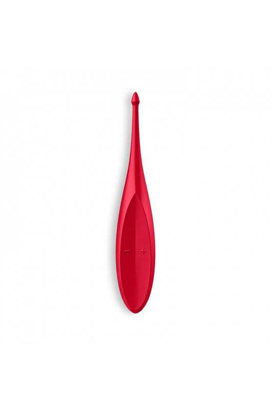VIBRADOR TWIRLING FUN SATISFYER VERMELHO