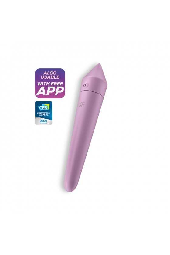 BALA VIBRATÓRIA ULTRA POWER BULLET 8 COM APP SATISFYER LILÁS