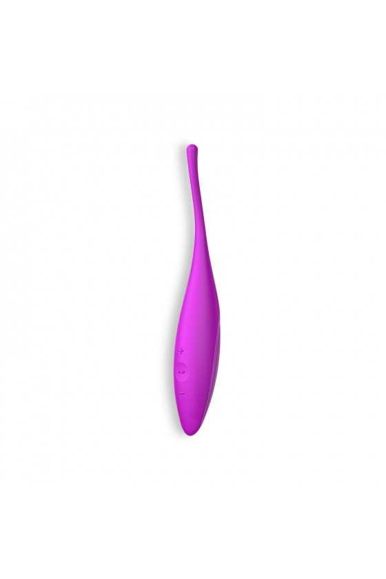 VIBRADOR TWIRLING JOY COM APP SATISFYER FUCSIA
