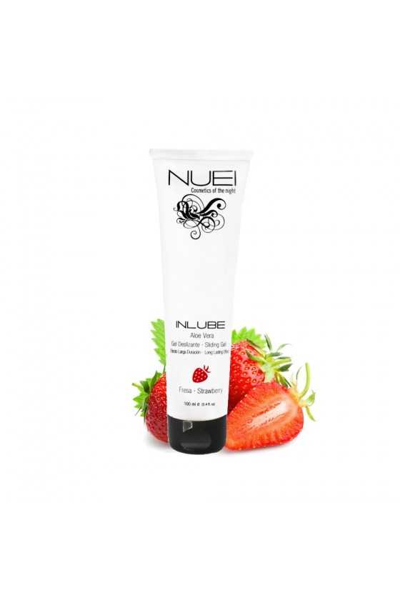 LUBRIFICANTE À BASE DE ÁGUA MORANGO INLUBE NUEI 100ML
