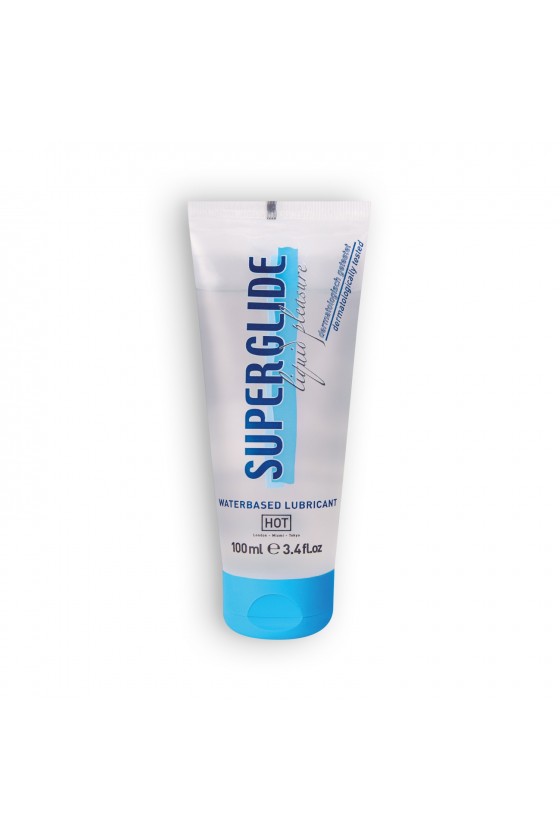 LUBRIFICANTE À BASE DE ÁGUA HOT™ SUPERGLIDE 100ML