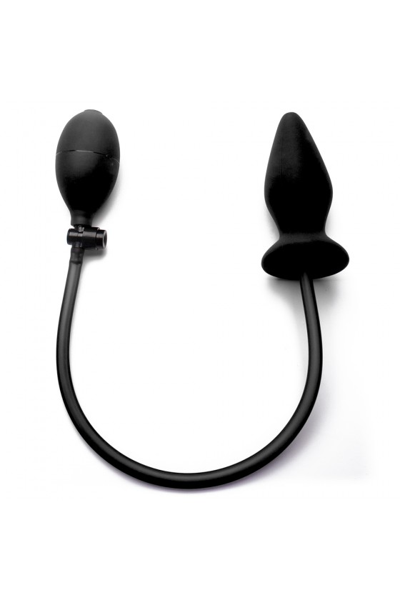 PLUG ANAL INSUFLÁVEL DE SILICONE OUCH! PRETO