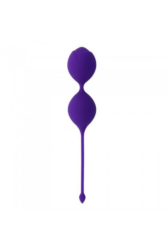 BOLAS KEGEL INTENSE KISHA FIT SILICONE ROXO