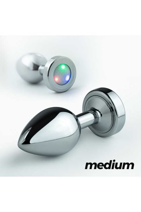 BOREALIS PLUG ANAL MÉDIO COM LED CRUSHIOUS