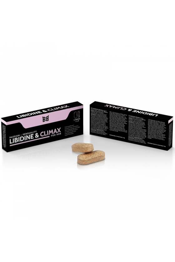 BLACKBULL BY SPARTAN - AUMENTO DE LIBIDINA E CLIMAX LIBIDO PARA MULHERES 4 CAPSULAS