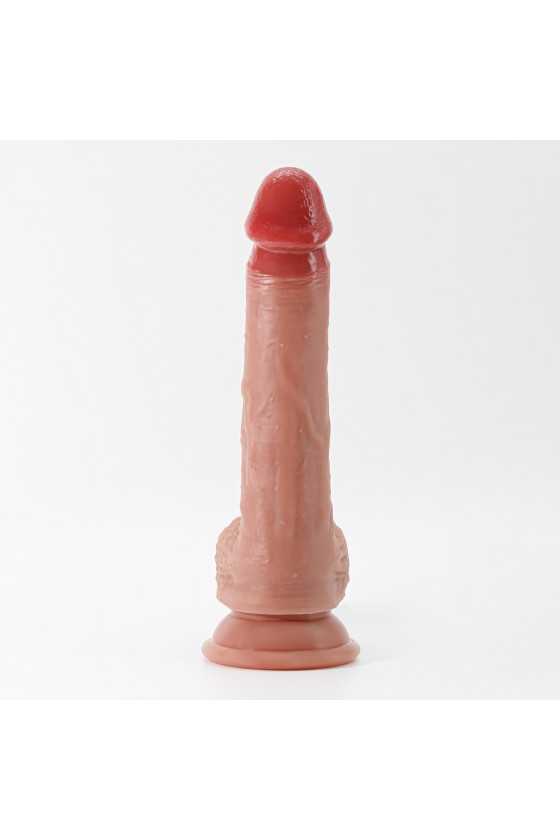 DILDO DE SILICONE LÍQUIDO INVIKTUS 8 CRUSHIOUS PELE