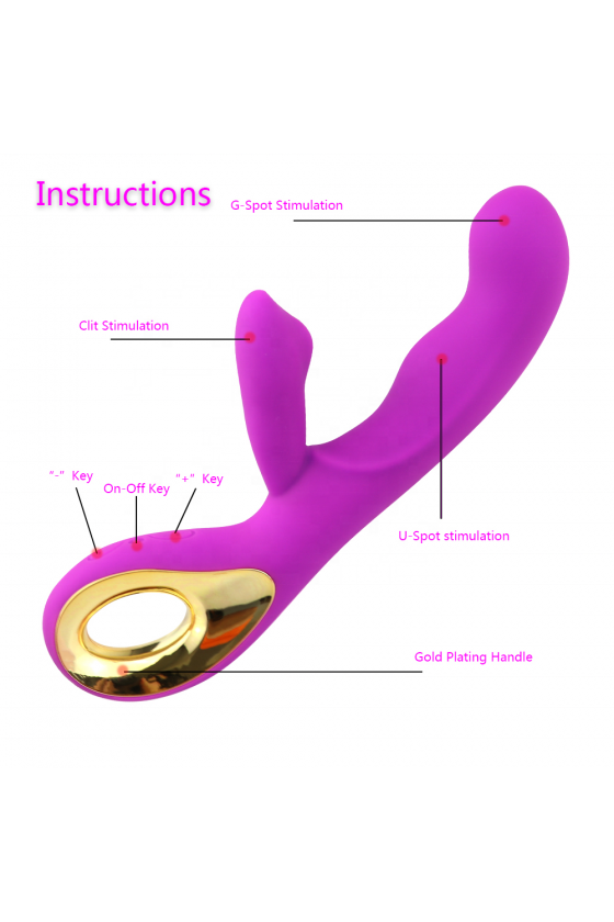 VIBRADOR COM PEGA PRATEADA...