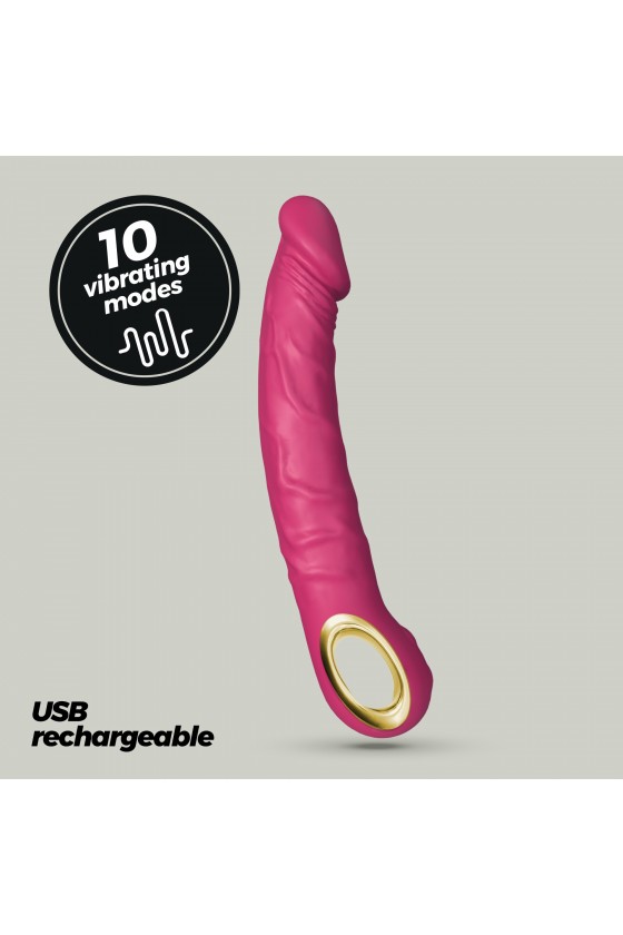 MAGNUS VIBRADOR REALISTA ROSA CRUSHIOUS