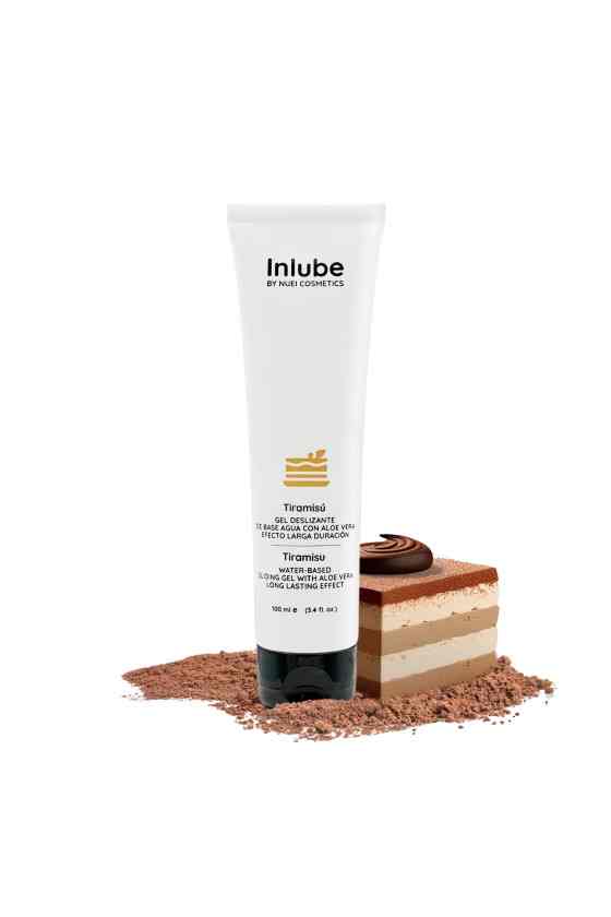LUBRIFICANTE À BASE DE ÁGUA INLUBE TIRAMISU 100 ML