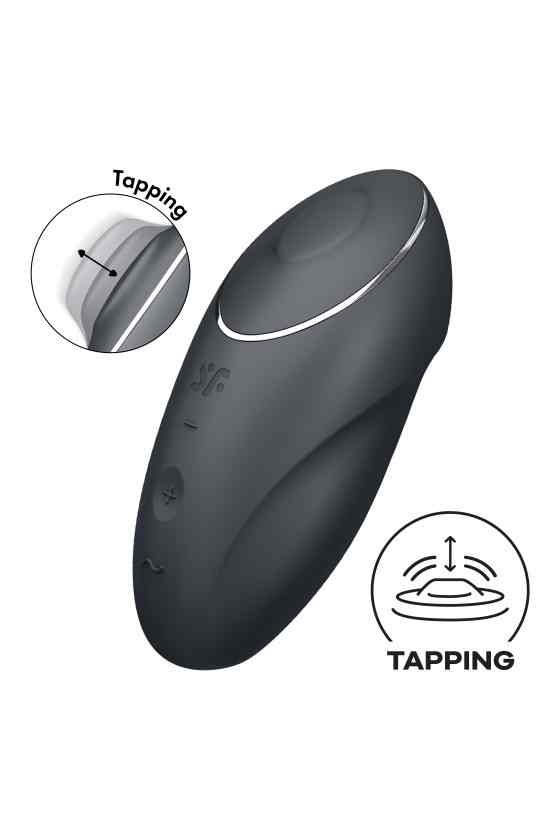 ESTIMULADOR TAP & CLIMAX 1 CINZA SATISFYER