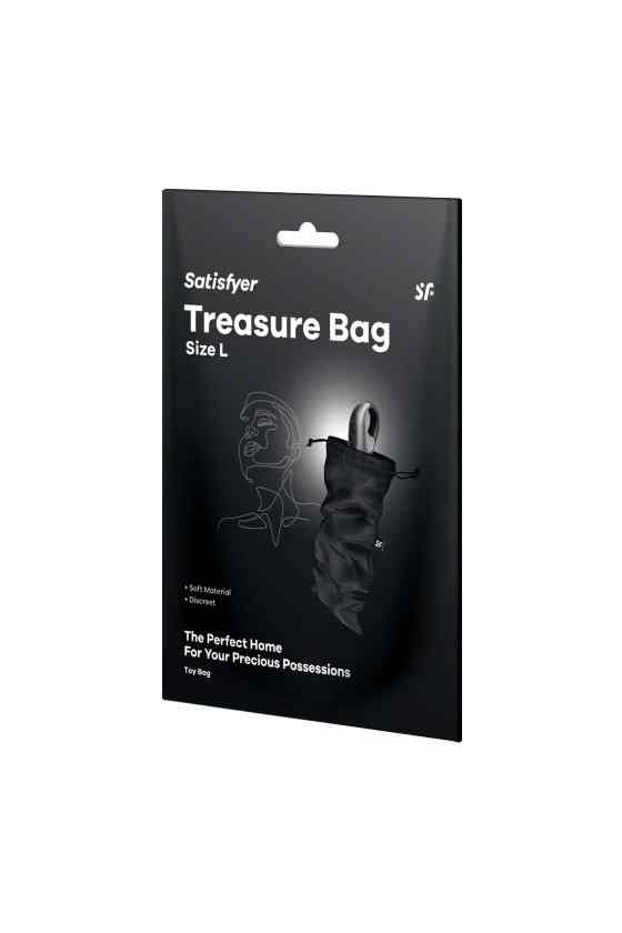 BOLSA TREASURE BAG L PRETA SATISFYER