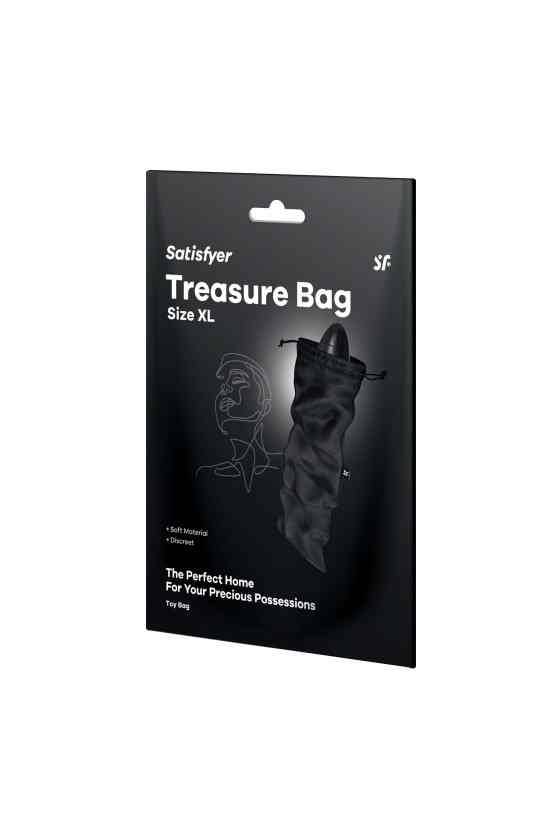 BOLSA TREASURE BAG XL PRETA SATISFYER