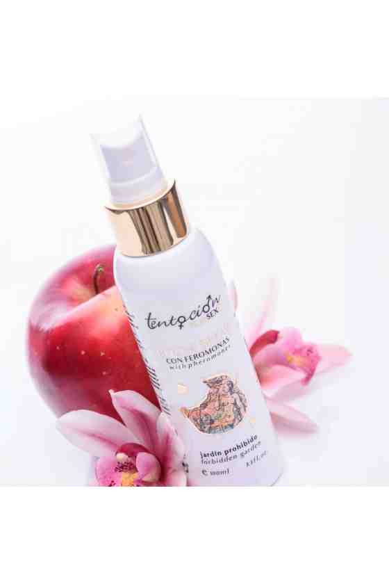AMBIENTADOR COM FEROMONAS AROMA JARDIM PROIBIDO 100ML TENTACIÓN PLAY SEX