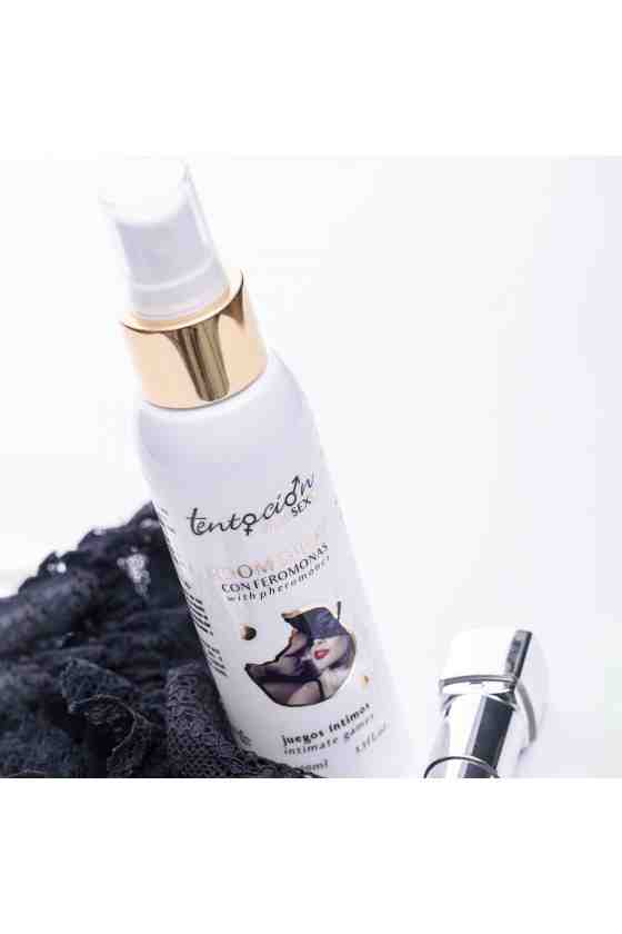 AMBIENTADOR COM FEROMONAS AROMA JOGOS ÍNTIMOS 100ML TENTACIÓN PLAY SEX