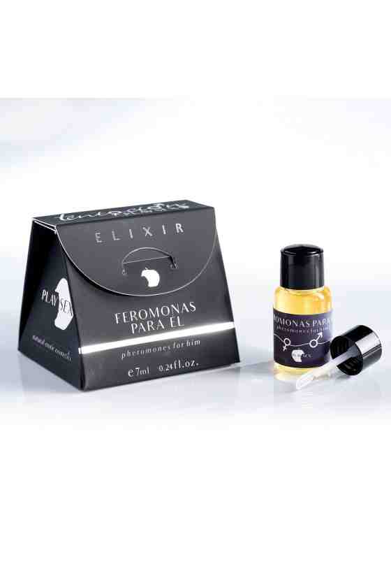 COFFRET ELIXIR COM FEROMONAS + ESPÁTULA PARA ELE 7ML TENTACIÓN PLAY SEX