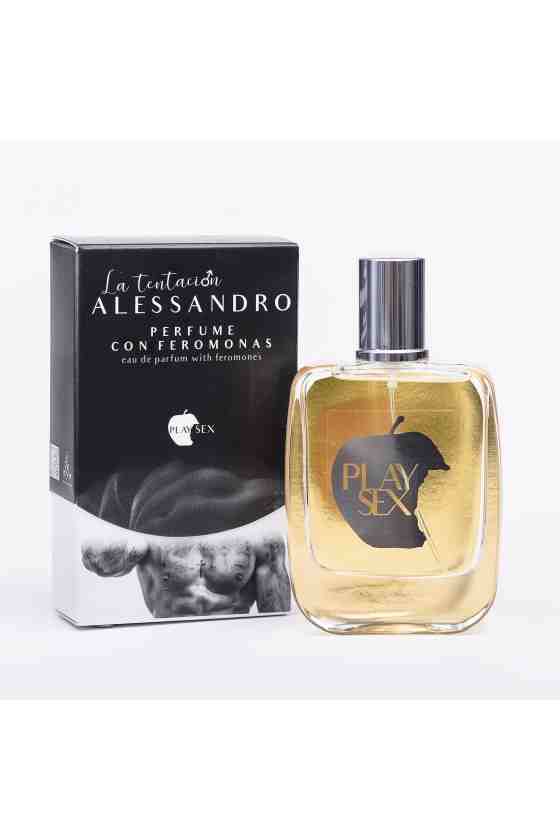 PERFUME COM FEROMONAS ALESSANDRO PARA ELE 50ML TENTACIÓN PLAY SEX