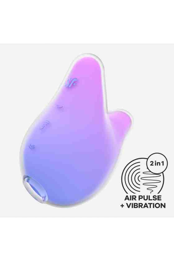 ESTIMULADOR MERMAID VIBES VIOLETA/ROSA SATISFYER