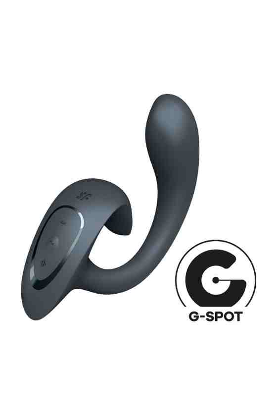 VIBRADOR G FOR GODDESS 1 - CINZA ESCURO SATISFYER