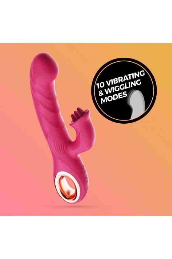 VIBRADOR RABBIT COM TORÇÃO MIRENCA CRUSHIOUS