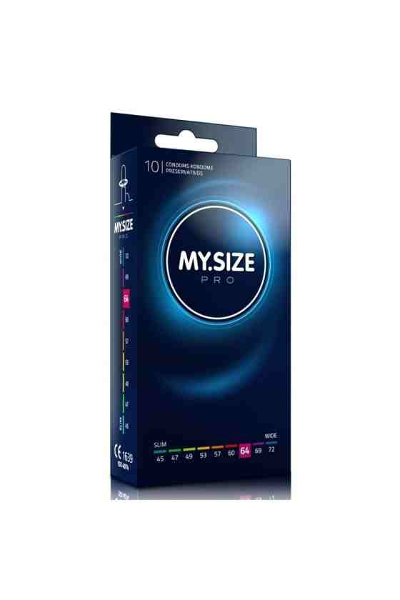 PRESERVATIVOS MY SIZE - PRO CONDOMS 64 MM 10 UNITS