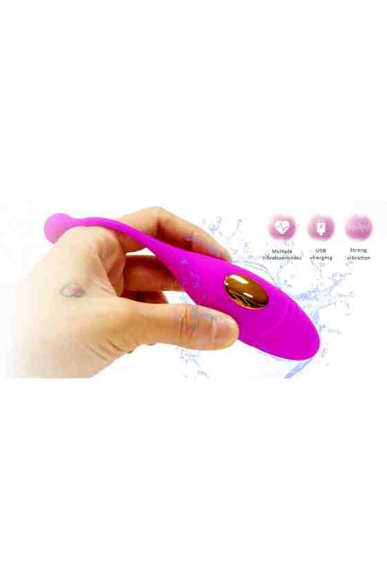 OVO VIBRATÓRIO EM SILICONE...