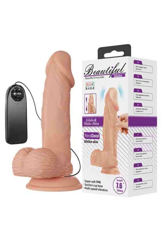 VIBRADOR REALISTICO ZEBULON...