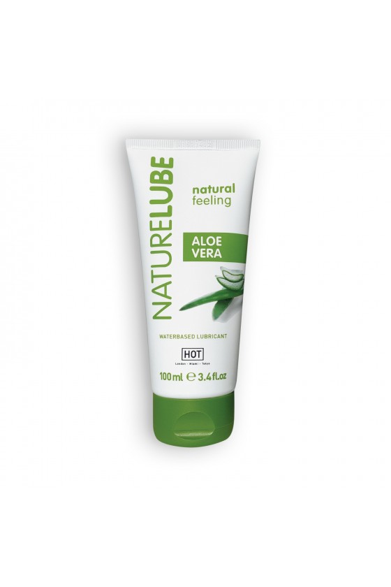 LUBRIFICANTE À BASE DE ÁGUA COM ALOE VERA NATURELUBE 100ML