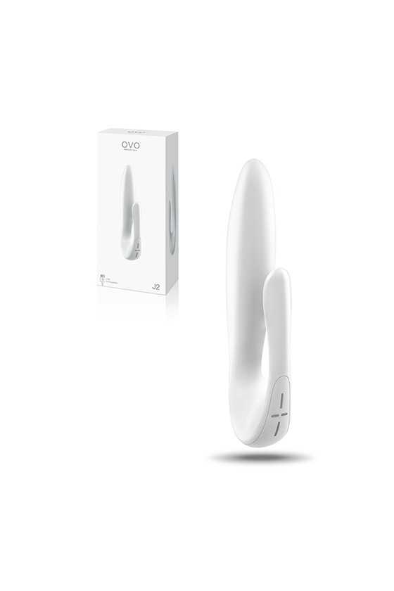 VIBRADOR RECARREGÁVEL J2 OVO BRANCO