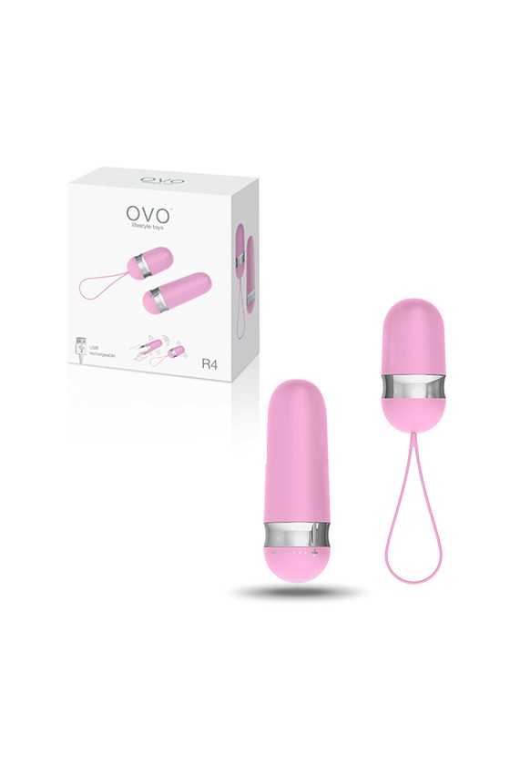 OVO RECARREGÁVEL R4 OVO ROSA