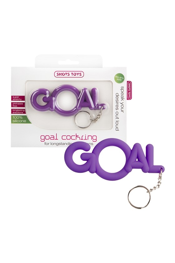 ANEL PARA O PÉNIS GOAL ROXO