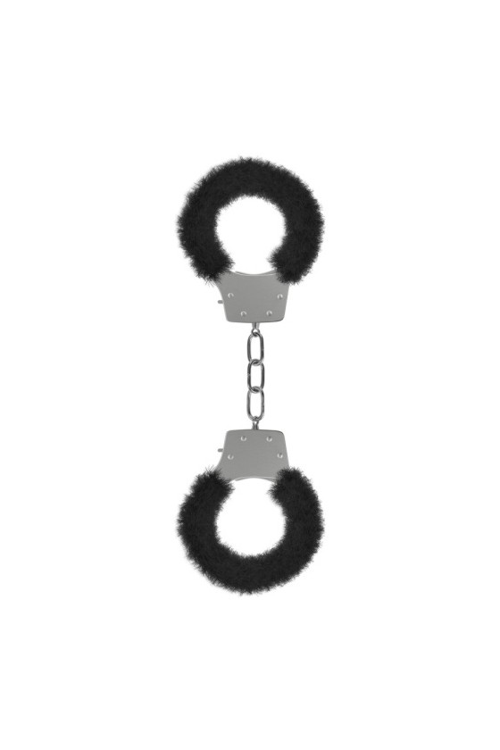 ALGEMAS COM PELUCHE PLEASURE FURRY HANDCUFFS PRETAS