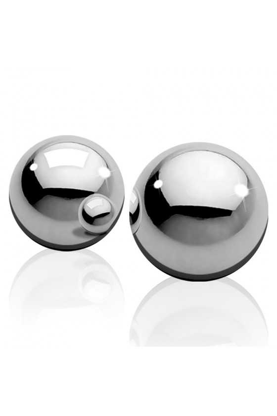 BOLAS VAGINAIS BEN WA BALLS HEAVY WEIGHT OUCH! PRATEADAS