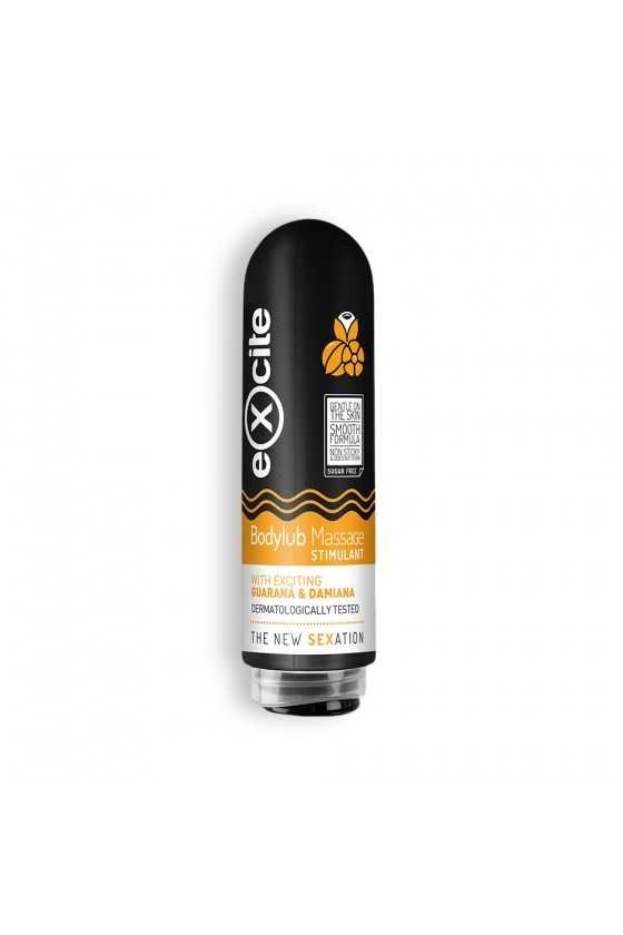 GEL DE MASSAGEM EXCITE BODYLUBE DE GUARANÁ E DAMIANA 200ML
