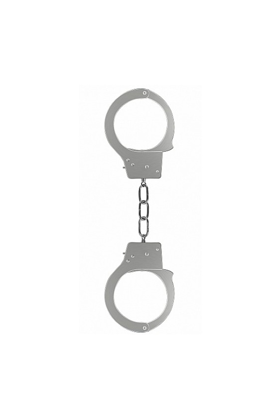 ALGEMAS EM METAL BEGINNER'S HANDCUFFS PRATEADAS
