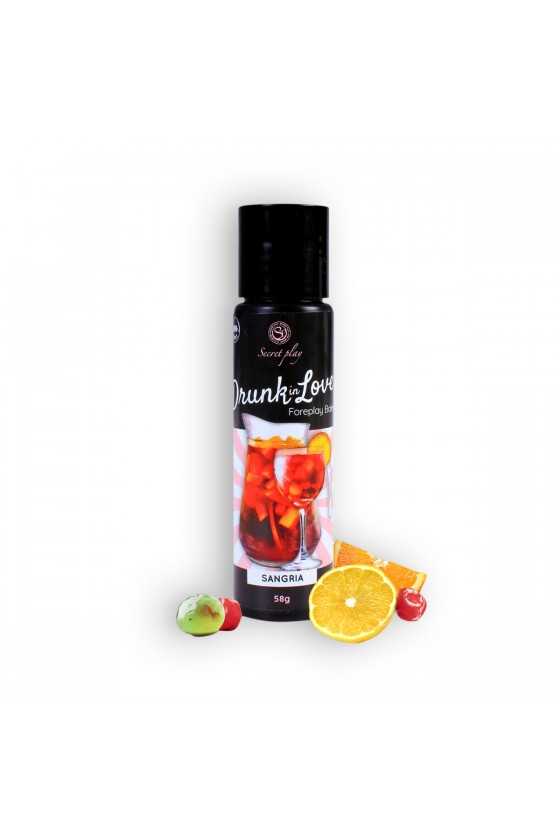 BÁLSAMO LUBRIFICANTE SABOR SANGRIA DRUNK IN LOVE SECRET PLAY 60ML